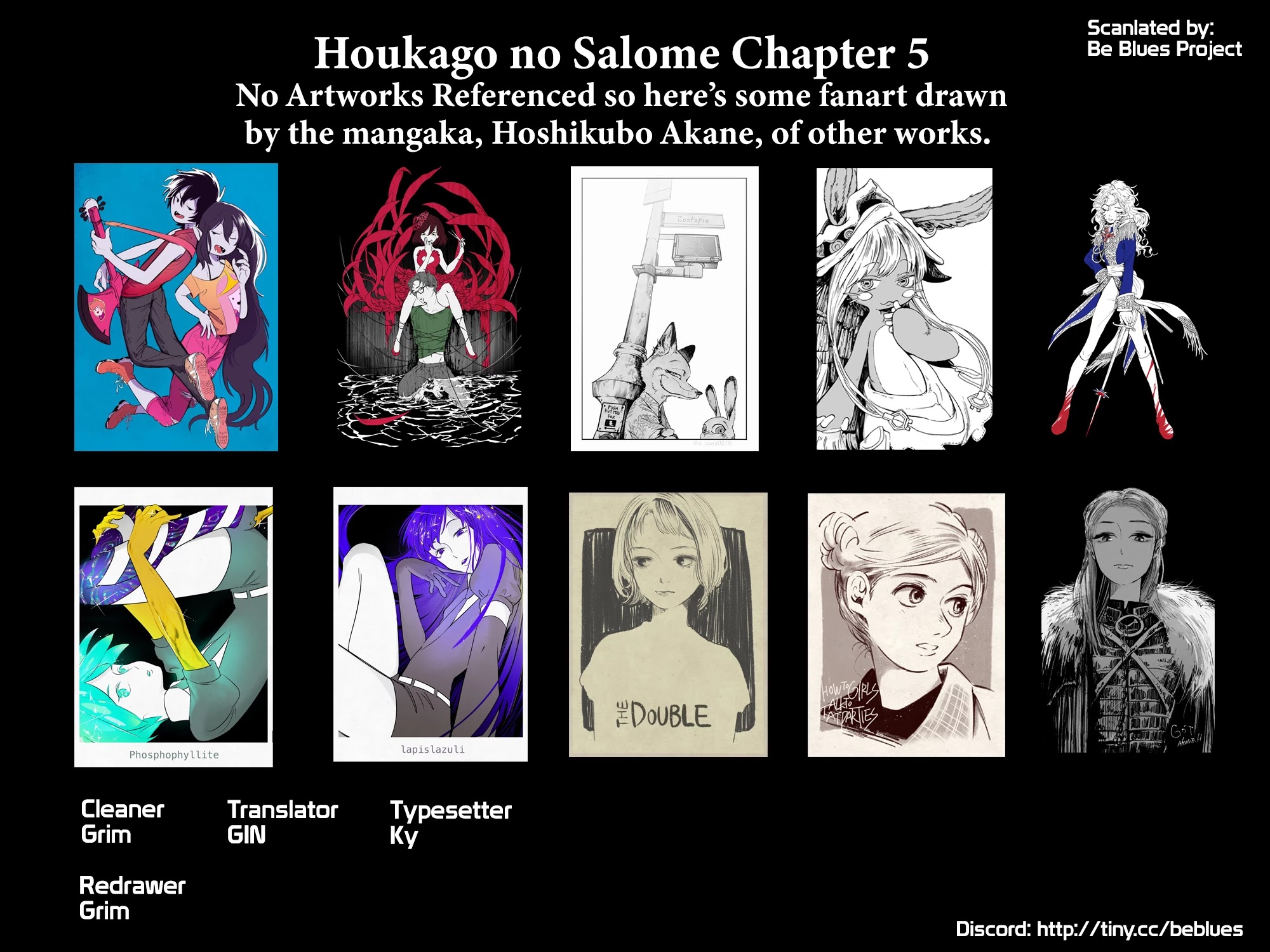 Houkago no Salome Chapter 5 page 21 - Chapter 5: Sketchbook