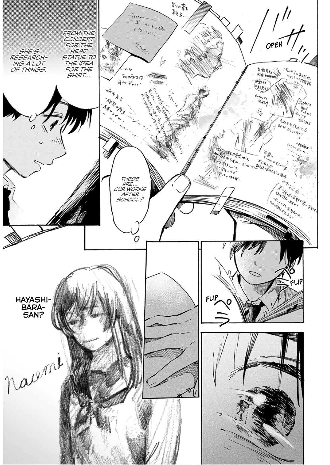 Houkago no Salome Chapter 5 page 7 - Chapter 5: Sketchbook