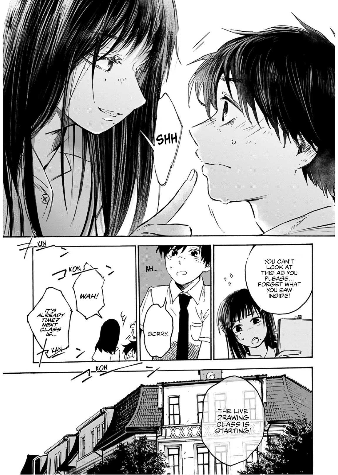 Houkago no Salome Chapter 5 page 9 - Chapter 5: Sketchbook