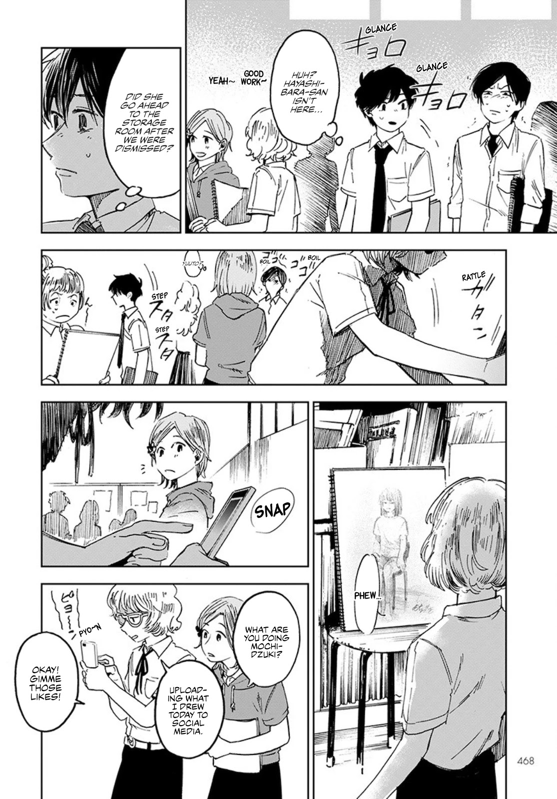 Houkago no Salome Chapter 6 page 8 - Chapter 6: Naomi and Renji