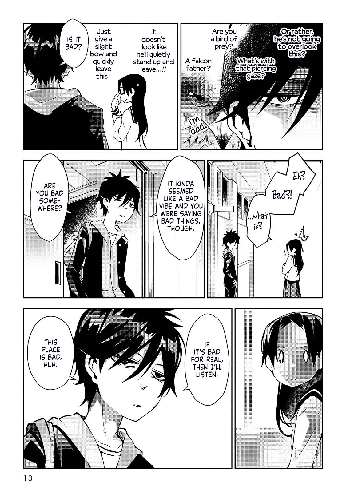 Houkago no Tetsugaku-san Chapter 1 page 13 - Chapter 1: Raison d'être on the Rooftop