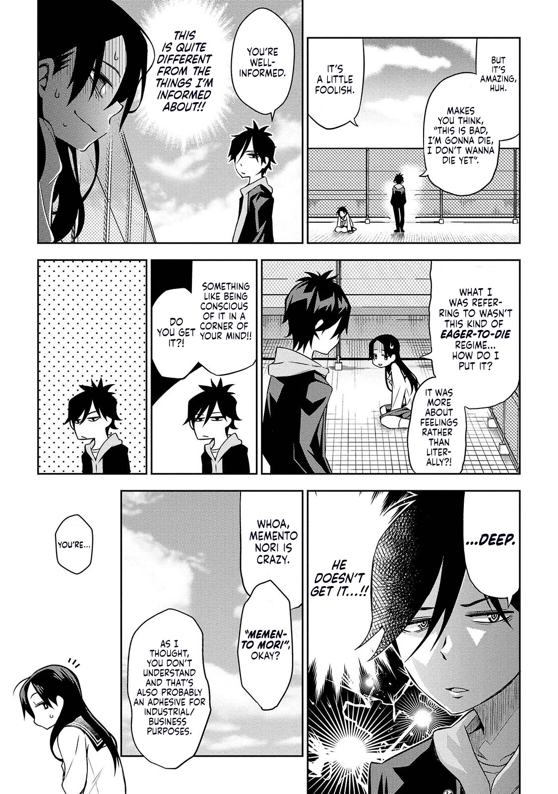 Houkago no Tetsugaku-san Chapter 1 page 17 - Chapter 1: Raison d'être on the Rooftop