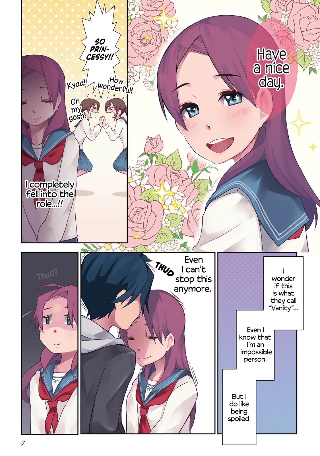 Houkago no Tetsugaku-san Chapter 1 page 7 - Chapter 1: Raison d'être on the Rooftop
