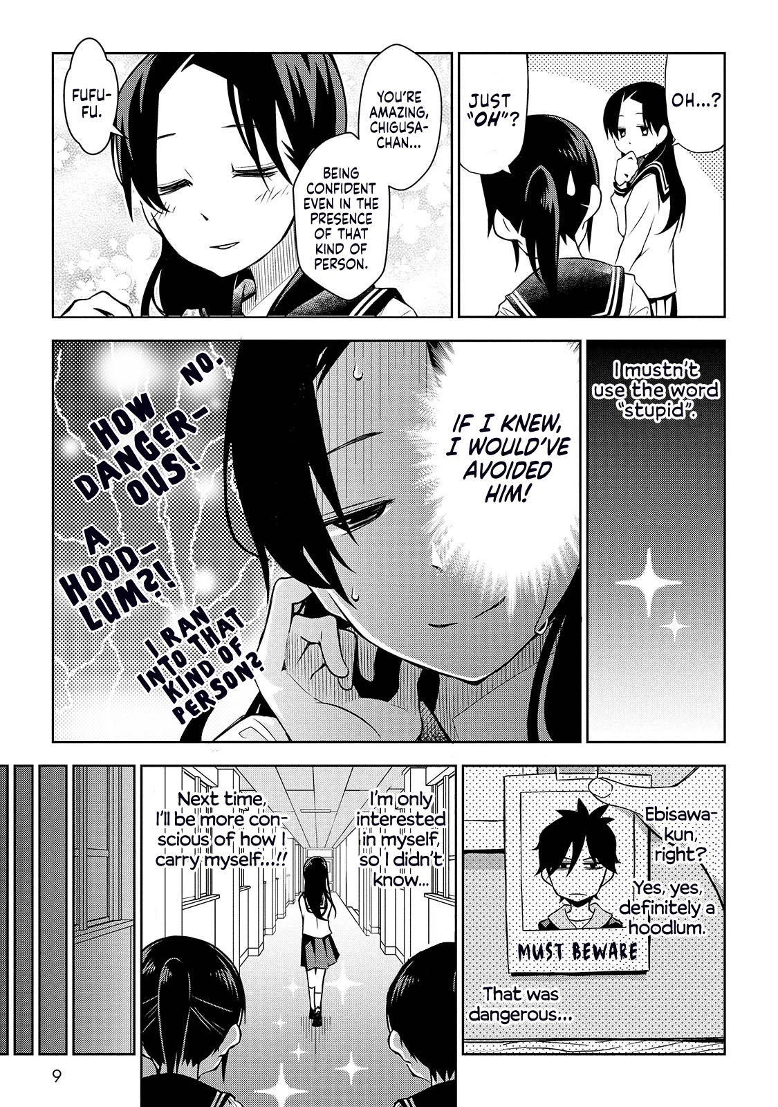 Houkago no Tetsugaku-san Chapter 1 page 9 - Chapter 1: Raison d'être on the Rooftop