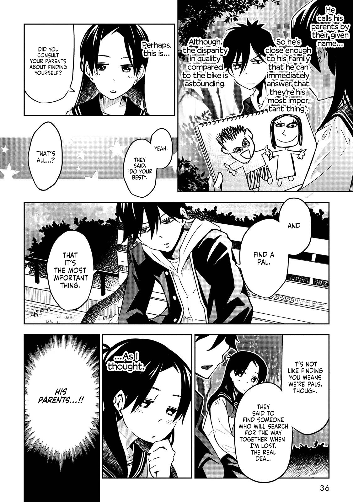 Houkago no Tetsugaku-san Chapter 2 page 12 - Chapter 2: Existence on the Sketchbook