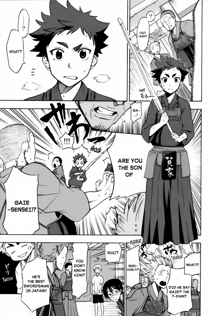 Houkago Sword Club Chapter 1 page 16 - Chapter 1 : A Shinai That Can't Fly is Only a Shinai