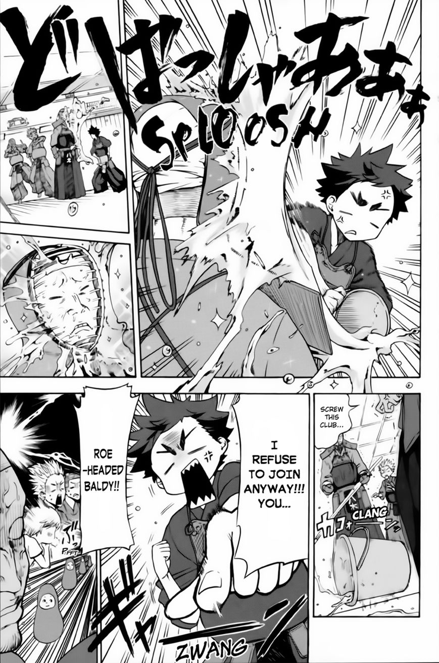 Houkago Sword Club Chapter 1 page 22 - Chapter 1 : A Shinai That Can't Fly is Only a Shinai