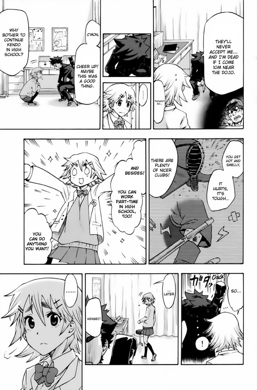 Houkago Sword Club Chapter 1 page 24 - Chapter 1 : A Shinai That Can't Fly is Only a Shinai