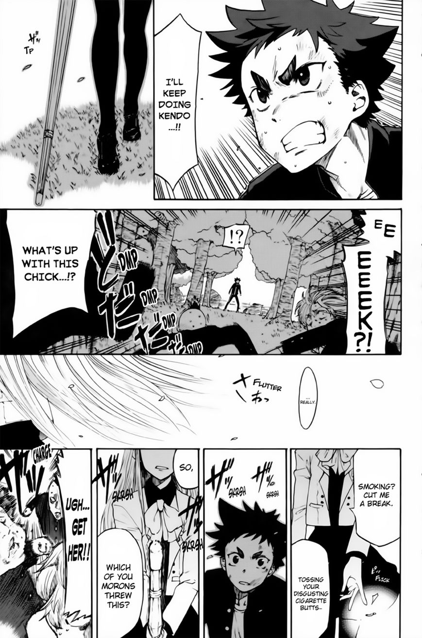 Houkago Sword Club Chapter 1 page 30 - Chapter 1 : A Shinai That Can't Fly is Only a Shinai