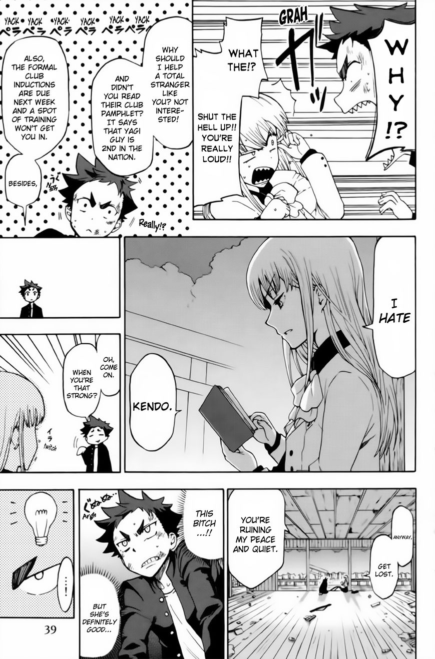 Houkago Sword Club Chapter 1 page 37 - Chapter 1 : A Shinai That Can't Fly is Only a Shinai