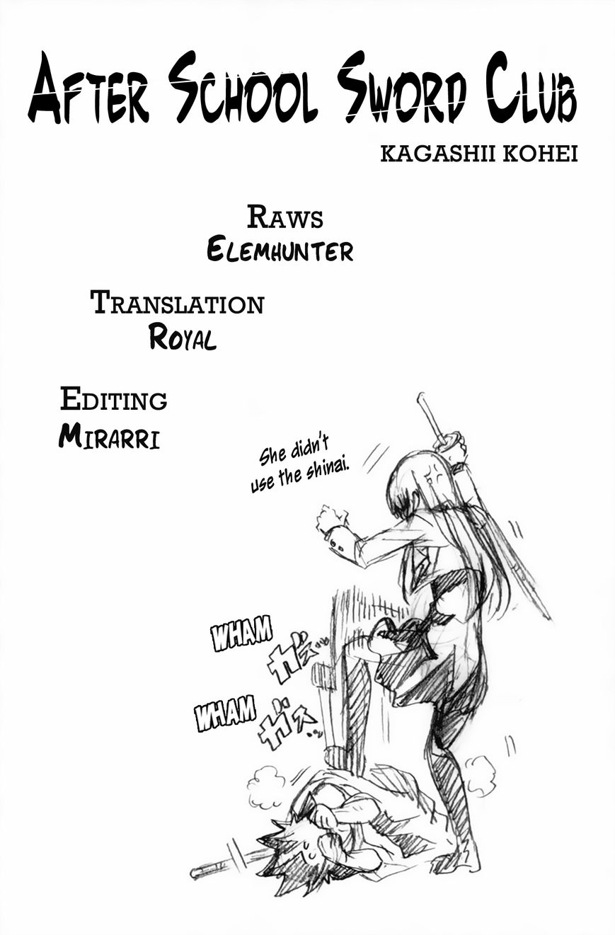 Houkago Sword Club Chapter 1 page 61 - Chapter 1 : A Shinai That Can't Fly is Only a Shinai