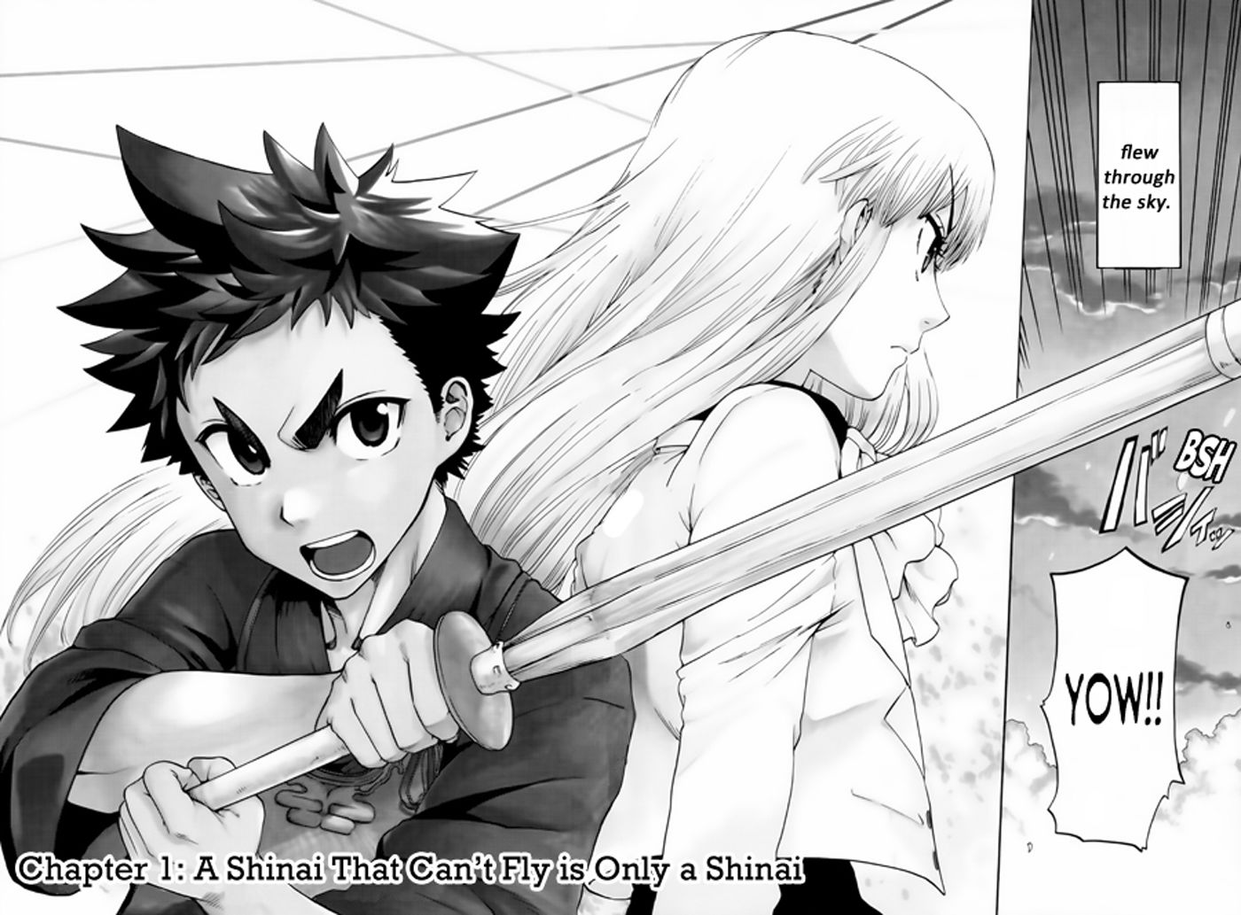 Houkago Sword Club Chapter 1 page 7 - Chapter 1 : A Shinai That Can't Fly is Only a Shinai