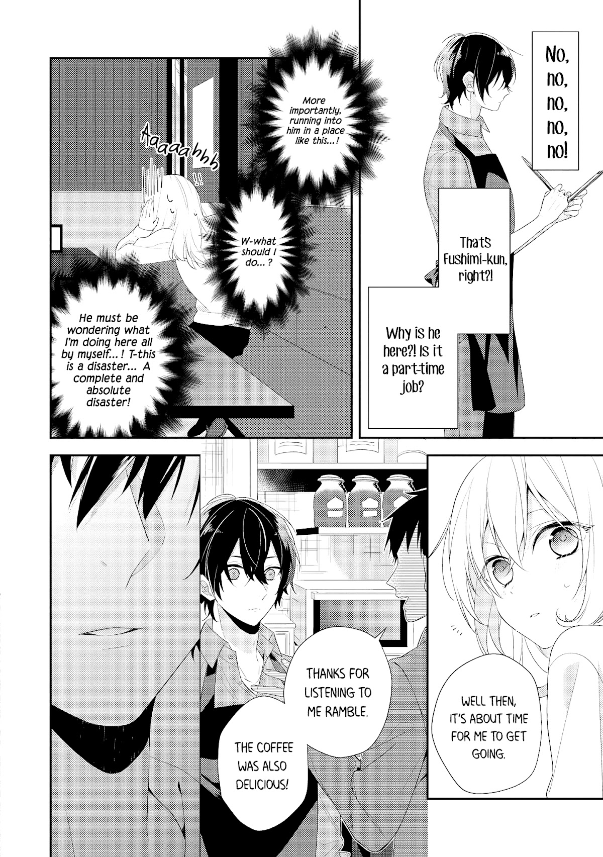 Houkago wa Kissaten de Chapter 1 page 19 - Chapter 1: Coffee Shop Anemone