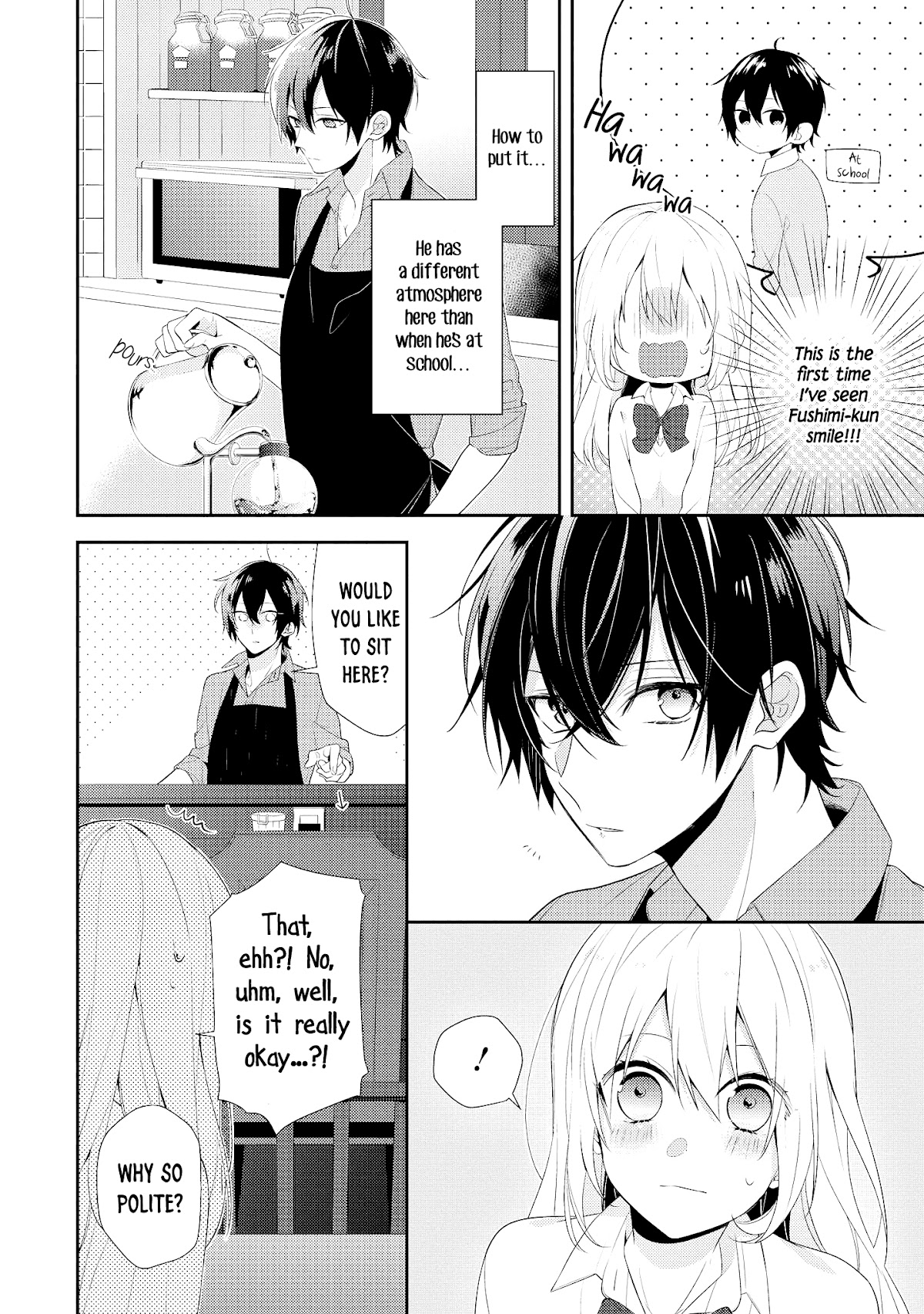 Houkago wa Kissaten de Chapter 1 page 21 - Chapter 1: Coffee Shop Anemone