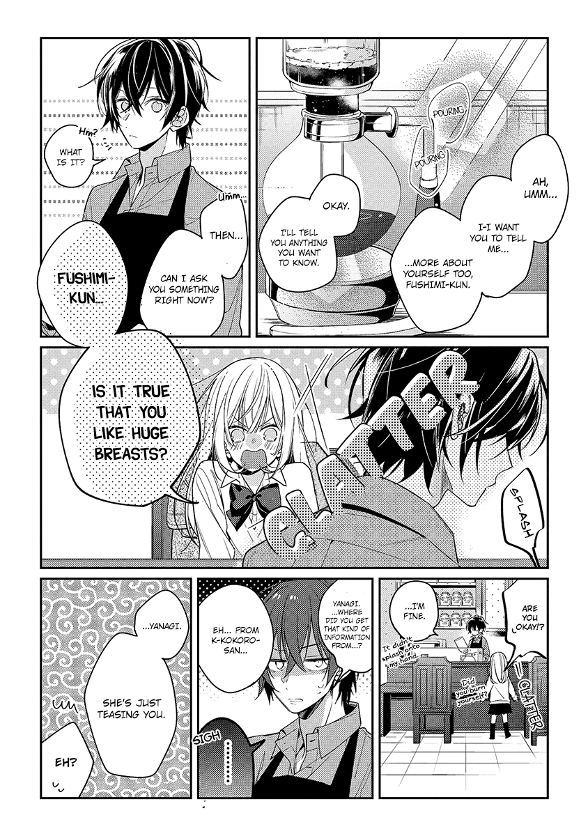 Houkago wa Kissaten de Chapter 11 page 11 - Chapter 11: I Want to Know More About You