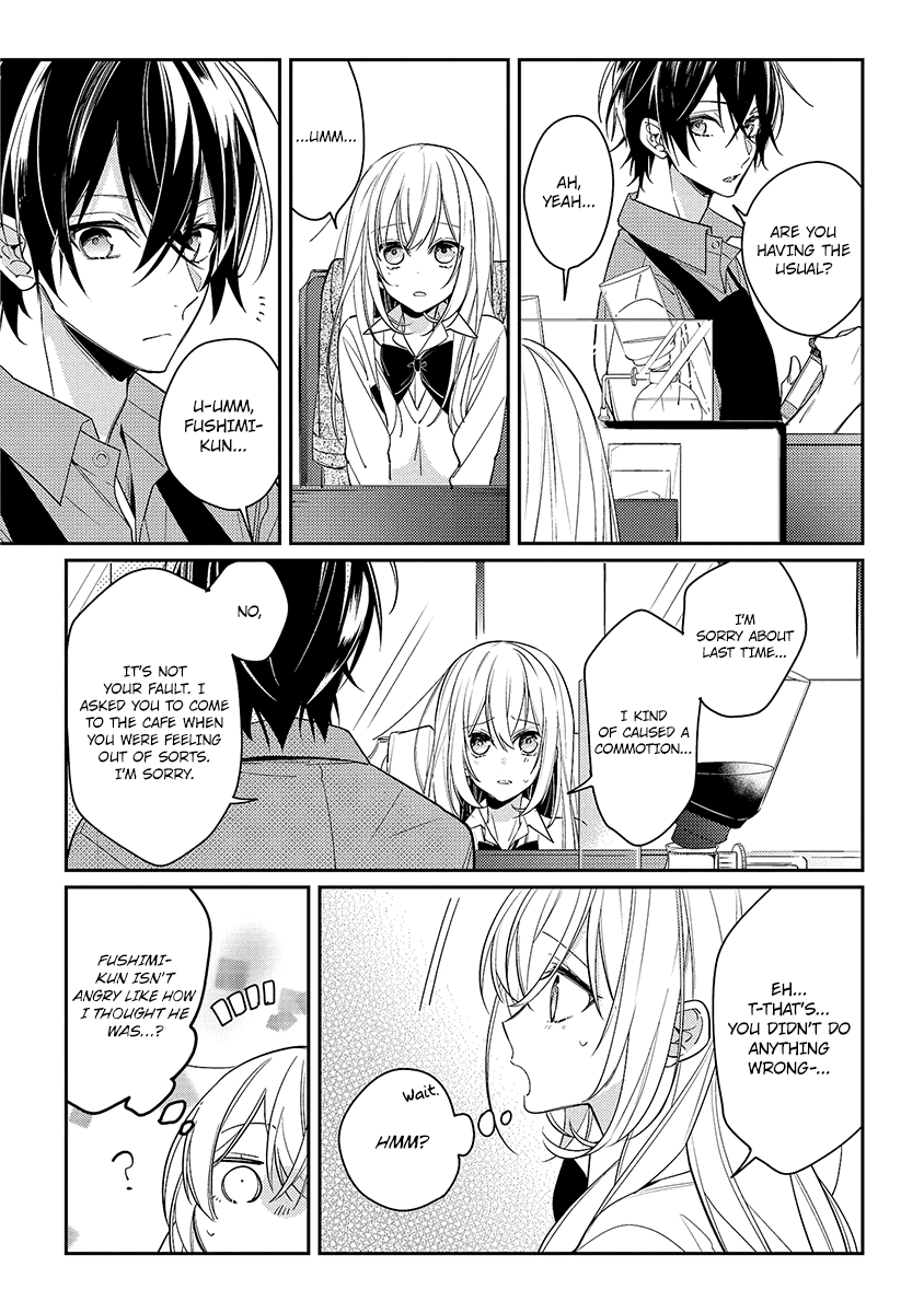 Houkago wa Kissaten de Chapter 11 page 6 - Chapter 11: I Want to Know More About You