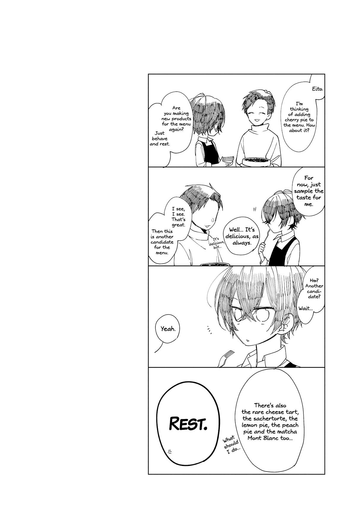 Houkago wa Kissaten de Chapter 13 page 18 - Chapter 13: Father and Son