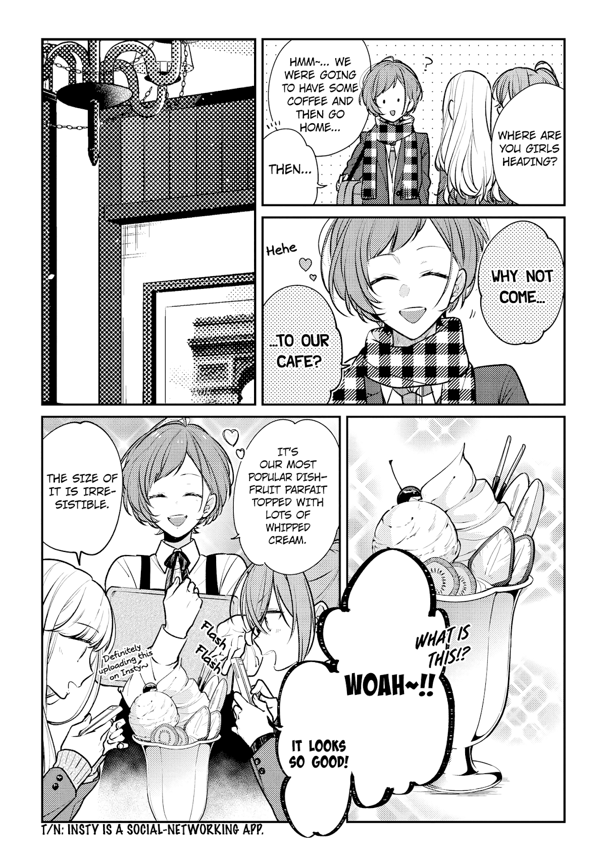 Houkago wa Kissaten de Chapter 14.5 page 13 - Chapter 14.5: Extra Chapters