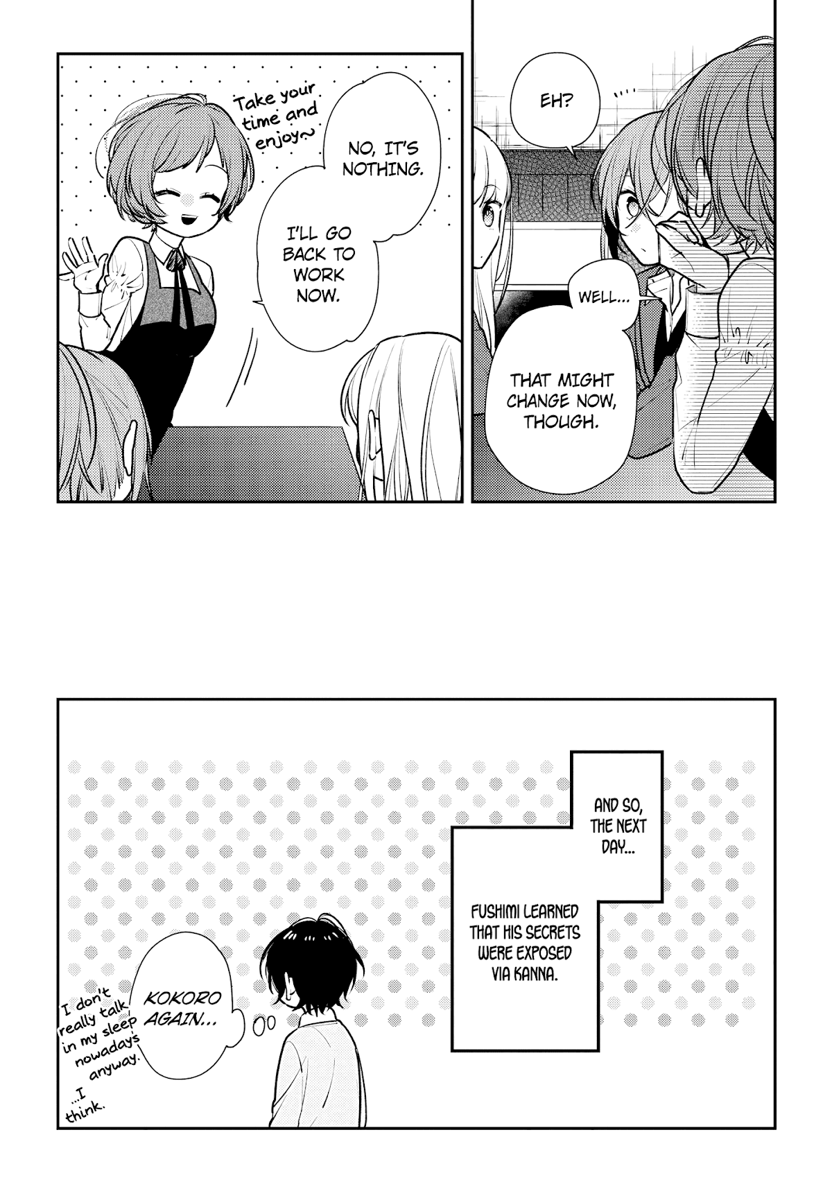 Houkago wa Kissaten de Chapter 14.5 page 20 - Chapter 14.5: Extra Chapters