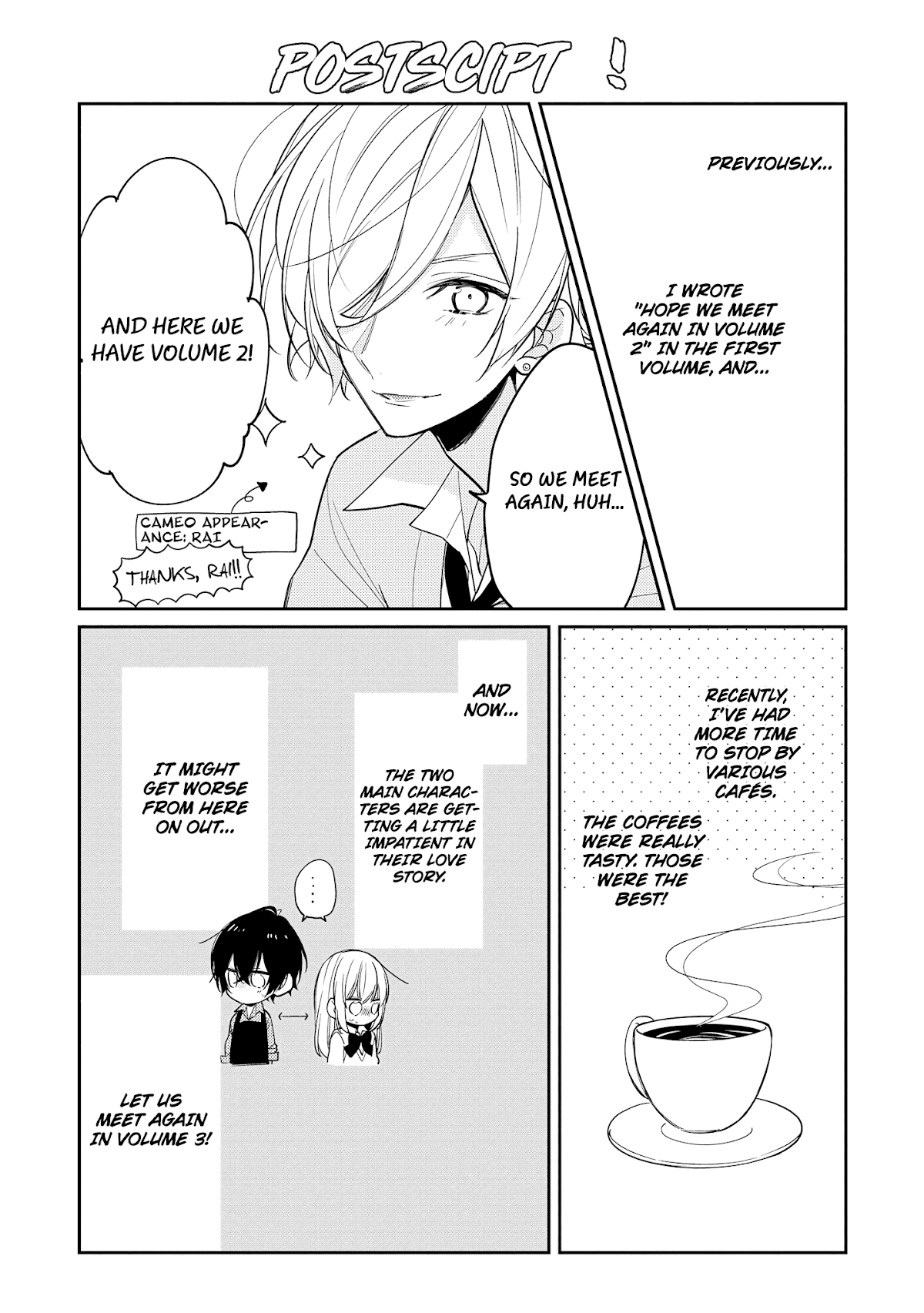 Houkago wa Kissaten de Chapter 14.5 page 21 - Chapter 14.5: Extra Chapters