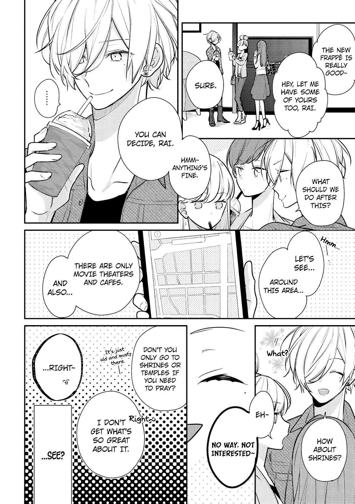 Houkago wa Kissaten de Chapter 14.5 page 4 - Chapter 14.5: Extra Chapters