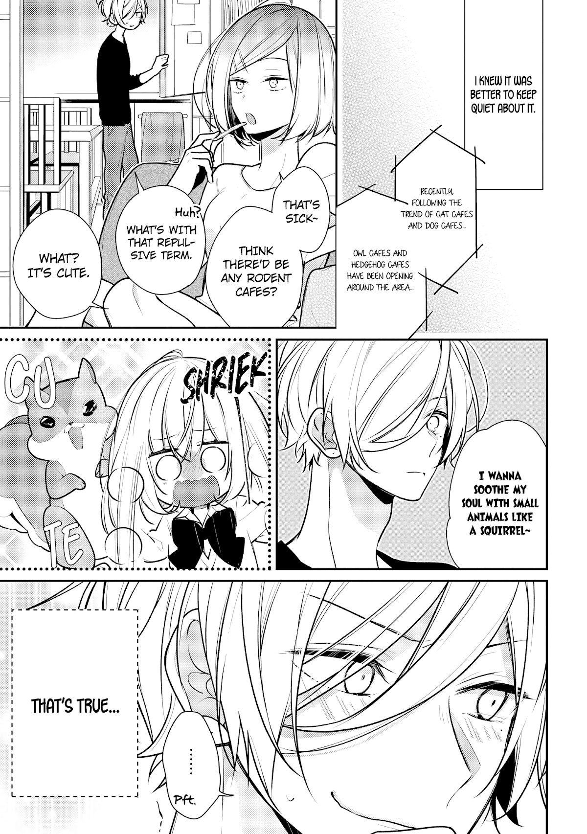 Houkago wa Kissaten de Chapter 14.5 page 5 - Chapter 14.5: Extra Chapters