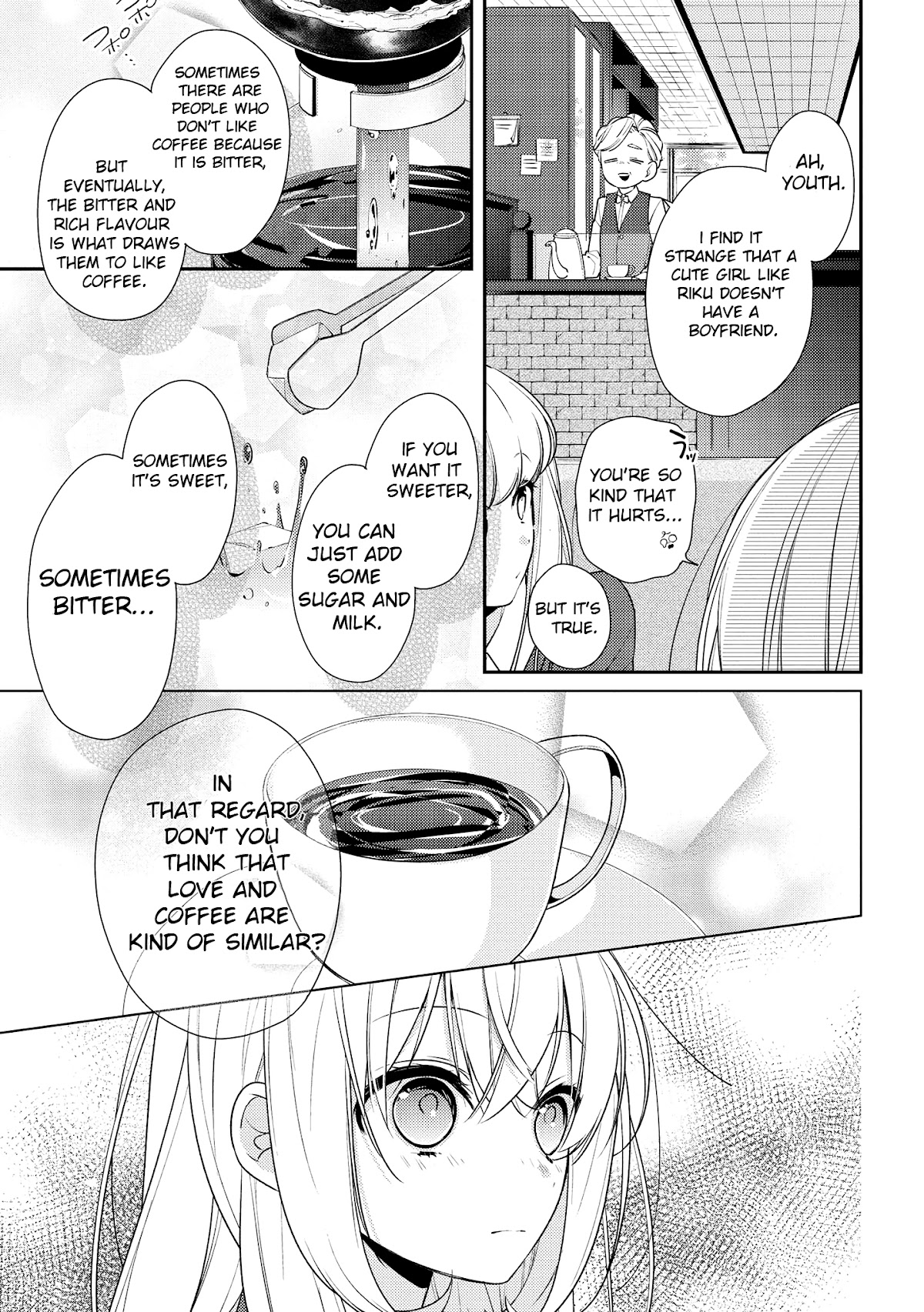 Houkago wa Kissaten de Chapter 17 page 5 - Chapter 17: Love and coffee