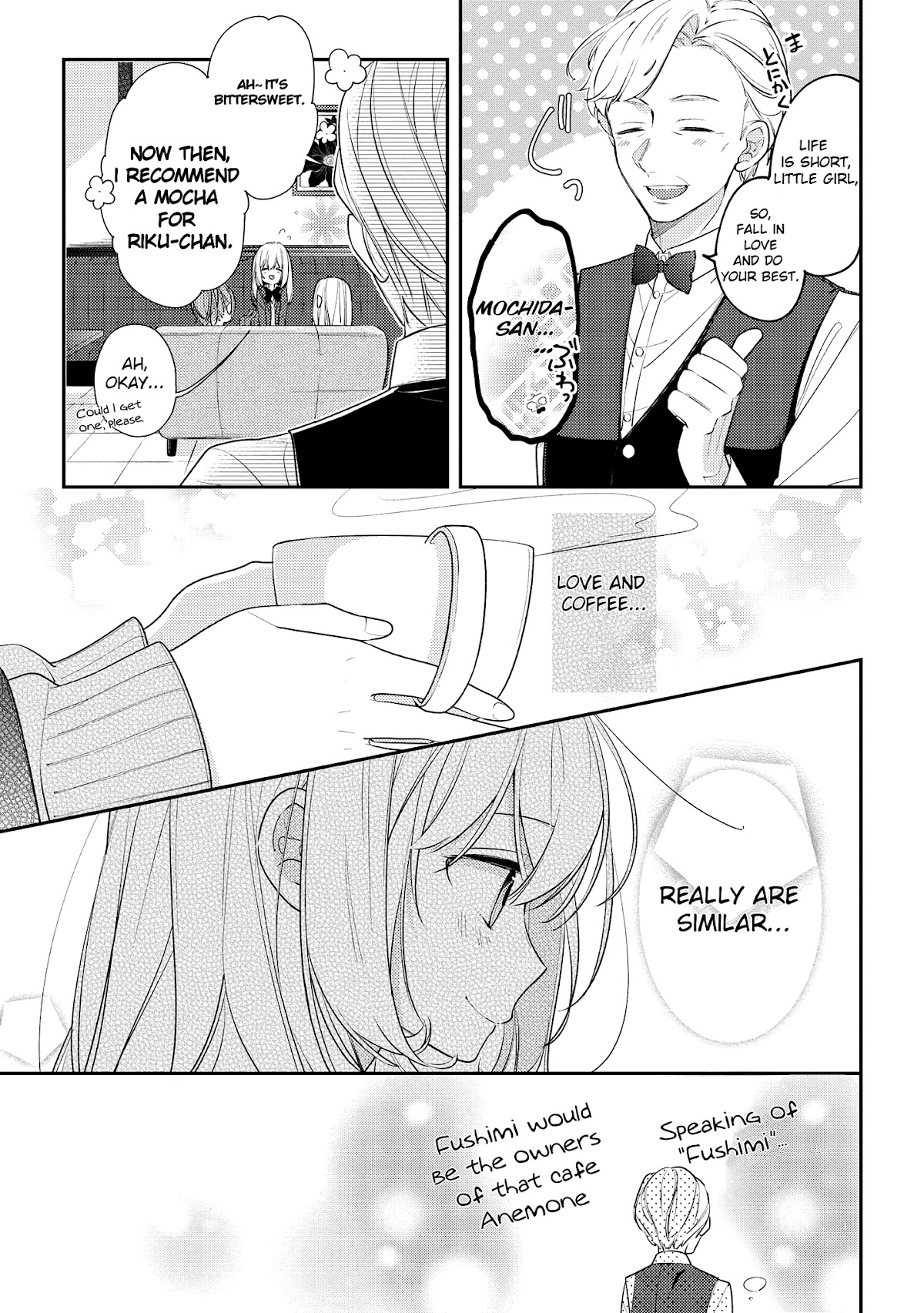 Houkago wa Kissaten de Chapter 17 page 6 - Chapter 17: Love and coffee