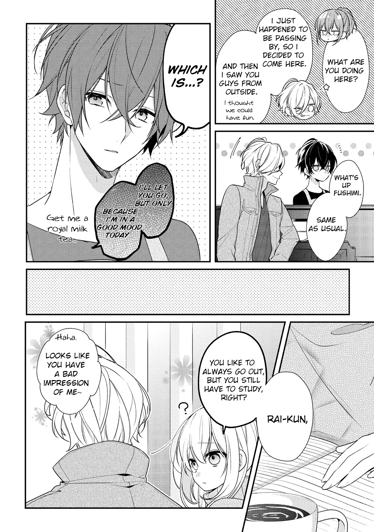Houkago wa Kissaten de Chapter 18 page 10 - Chapter 18: I'll do my best