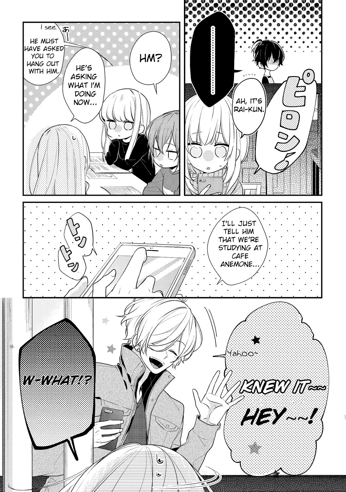 Houkago wa Kissaten de Chapter 18 page 9 - Chapter 18: I'll do my best