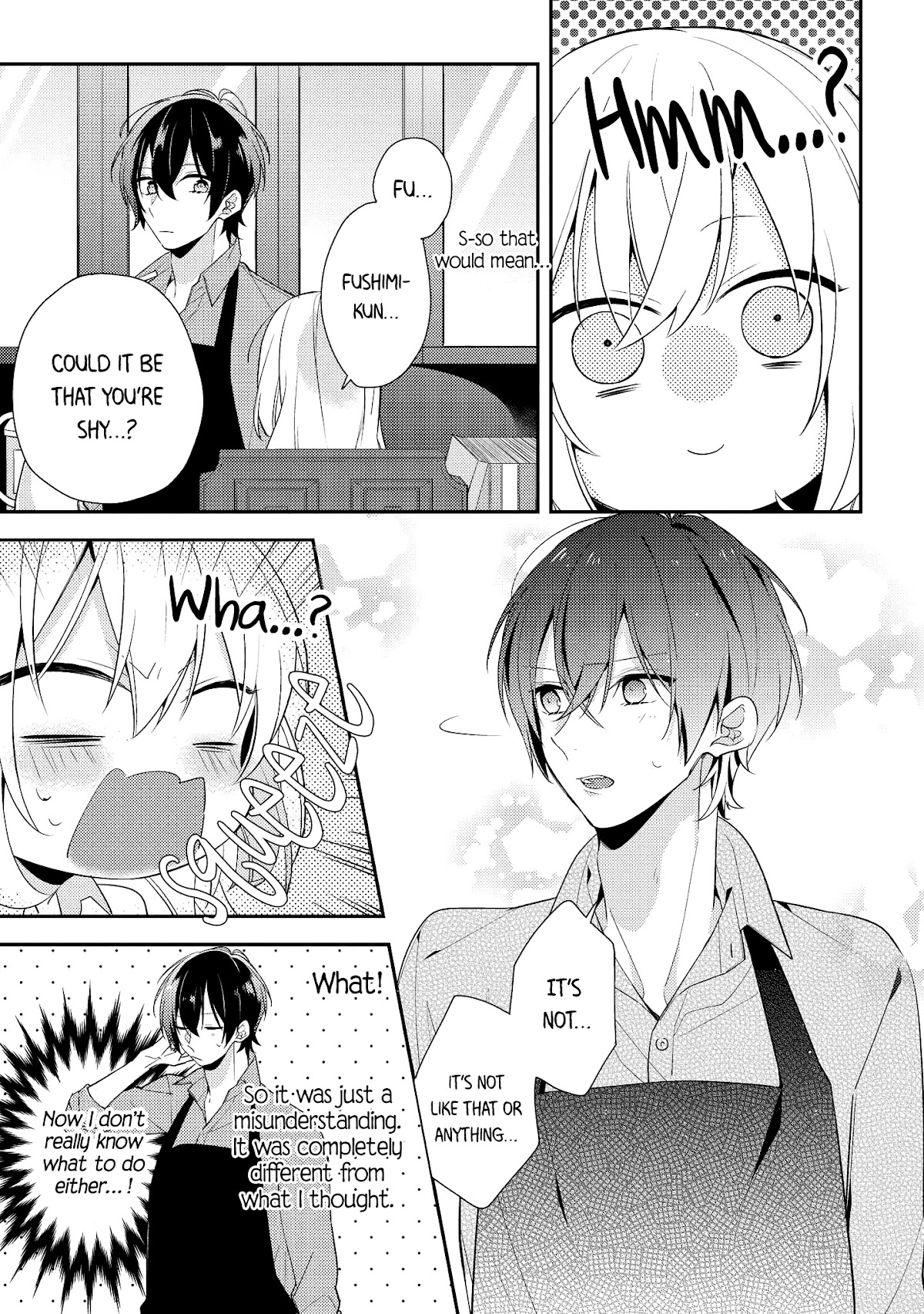 Houkago wa Kissaten de Chapter 2 page 13 - Chapter 2: Fushimi-kun