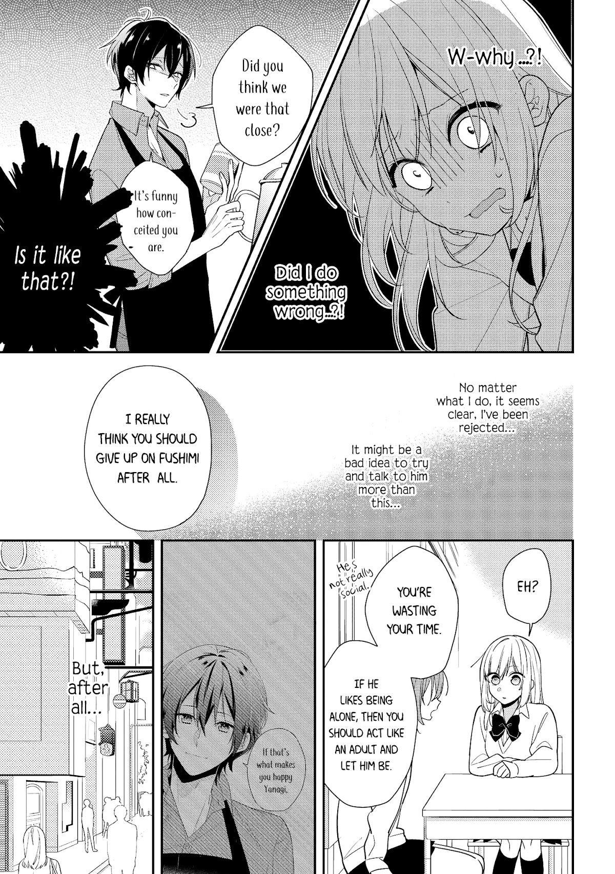 Houkago wa Kissaten de Chapter 2 page 7 - Chapter 2: Fushimi-kun