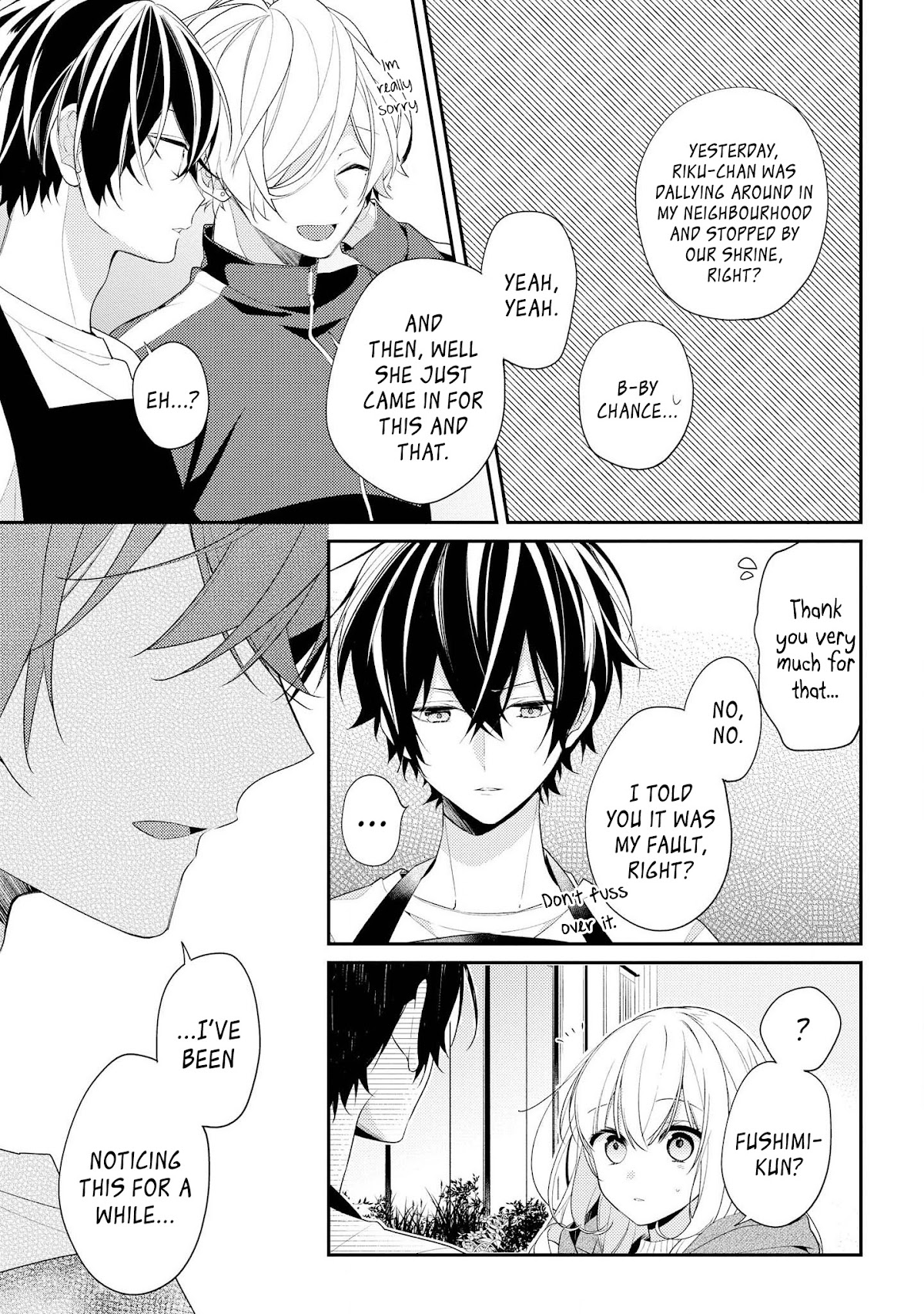 Houkago wa Kissaten de Chapter 22 page 16 - Chapter 22: Crossing paths yet never meeting