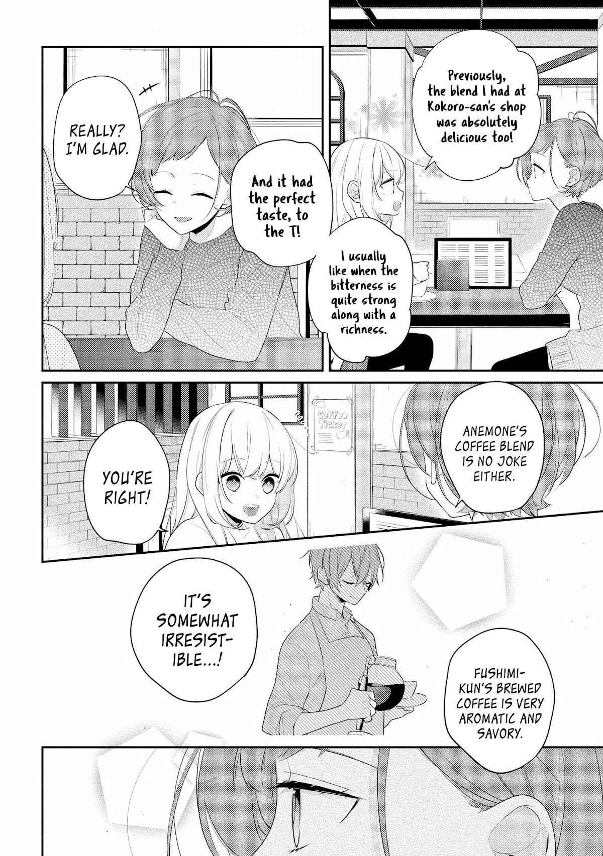 Houkago wa Kissaten de Chapter 23 page 15 - Chapter 23: What you don't know