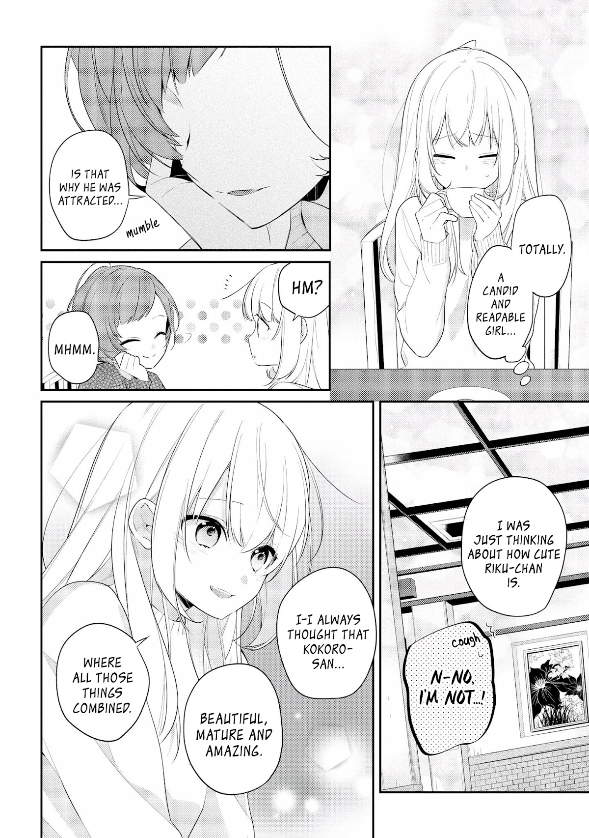 Houkago wa Kissaten de Chapter 23 page 17 - Chapter 23: What you don't know