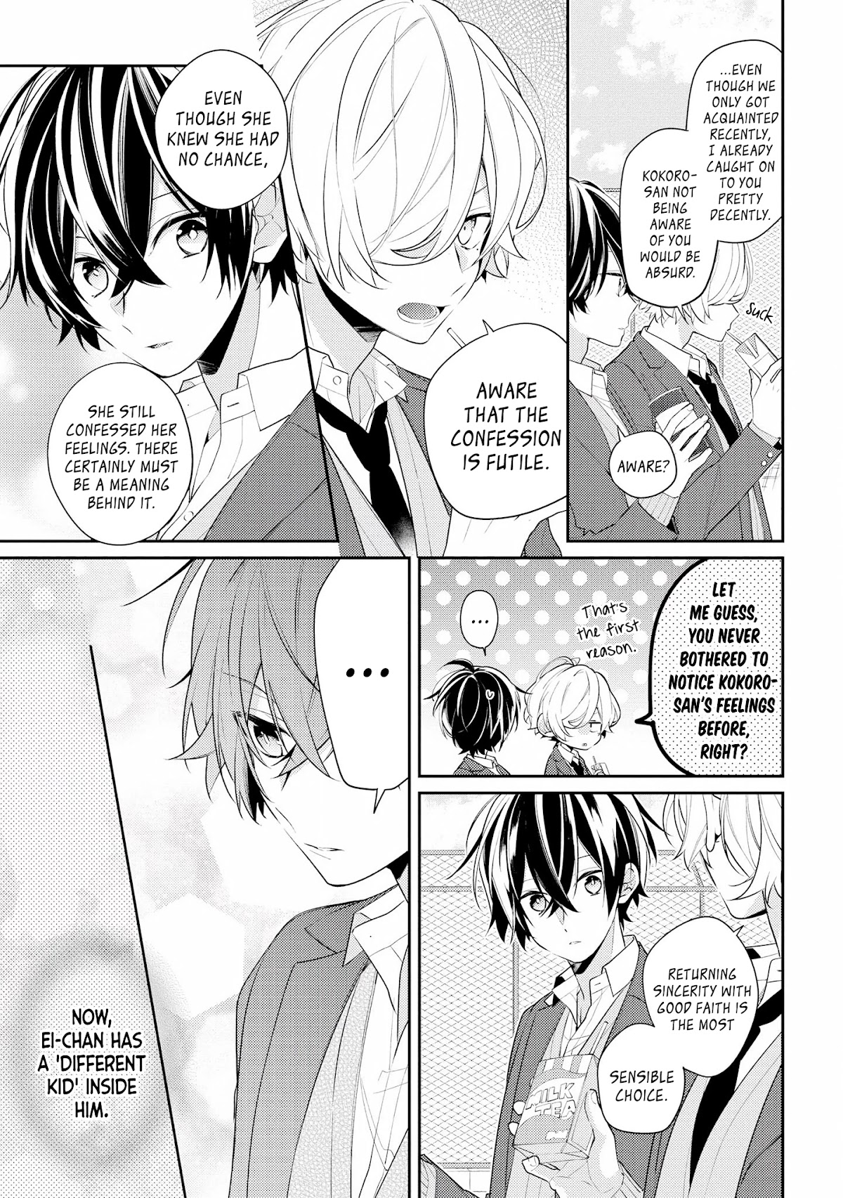 Houkago wa Kissaten de Chapter 25 page 9 - Chapter 25: Reason and Emotion