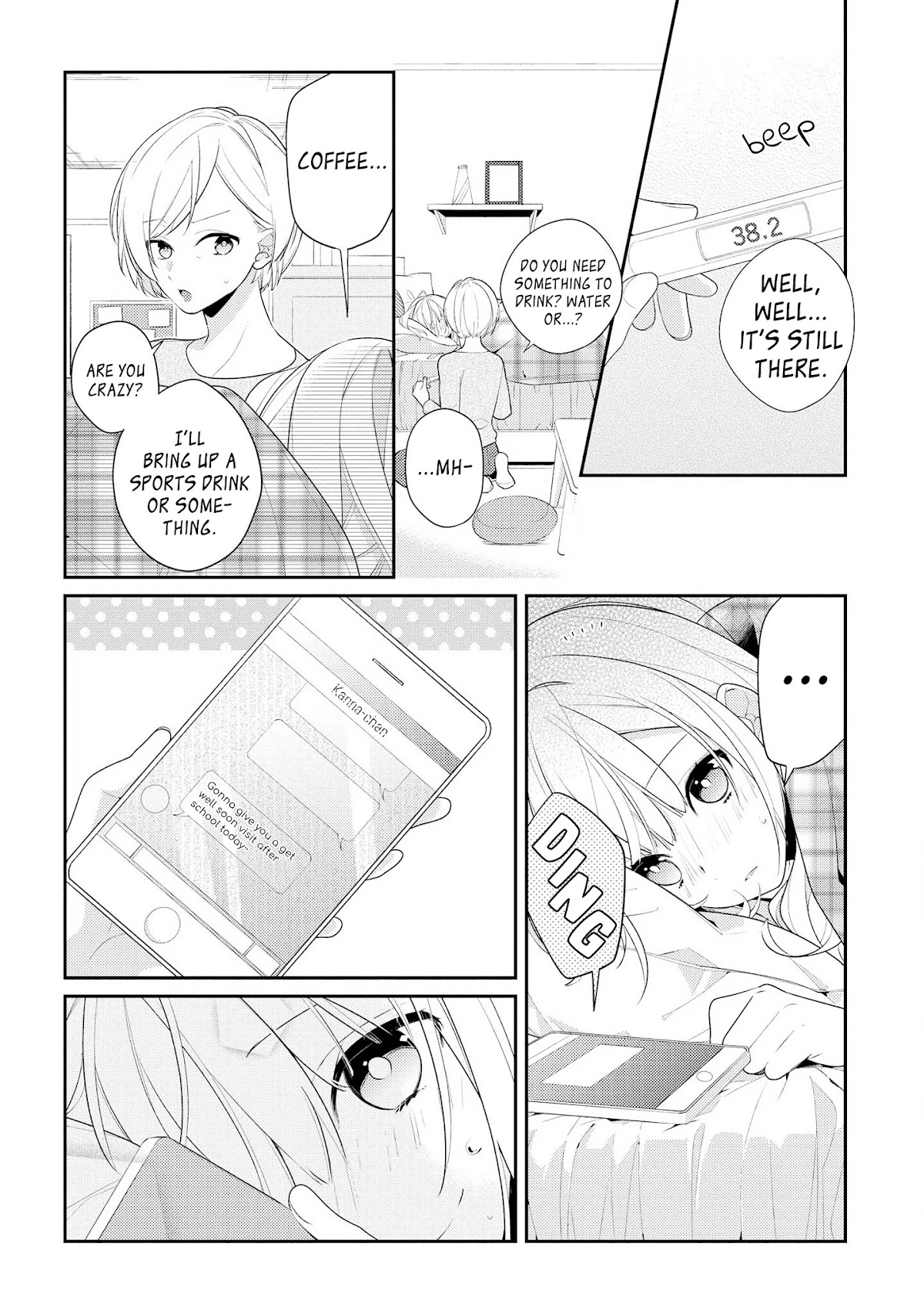 Houkago wa Kissaten de Chapter 26 page 2 - Chapter 26: Get Well Soon