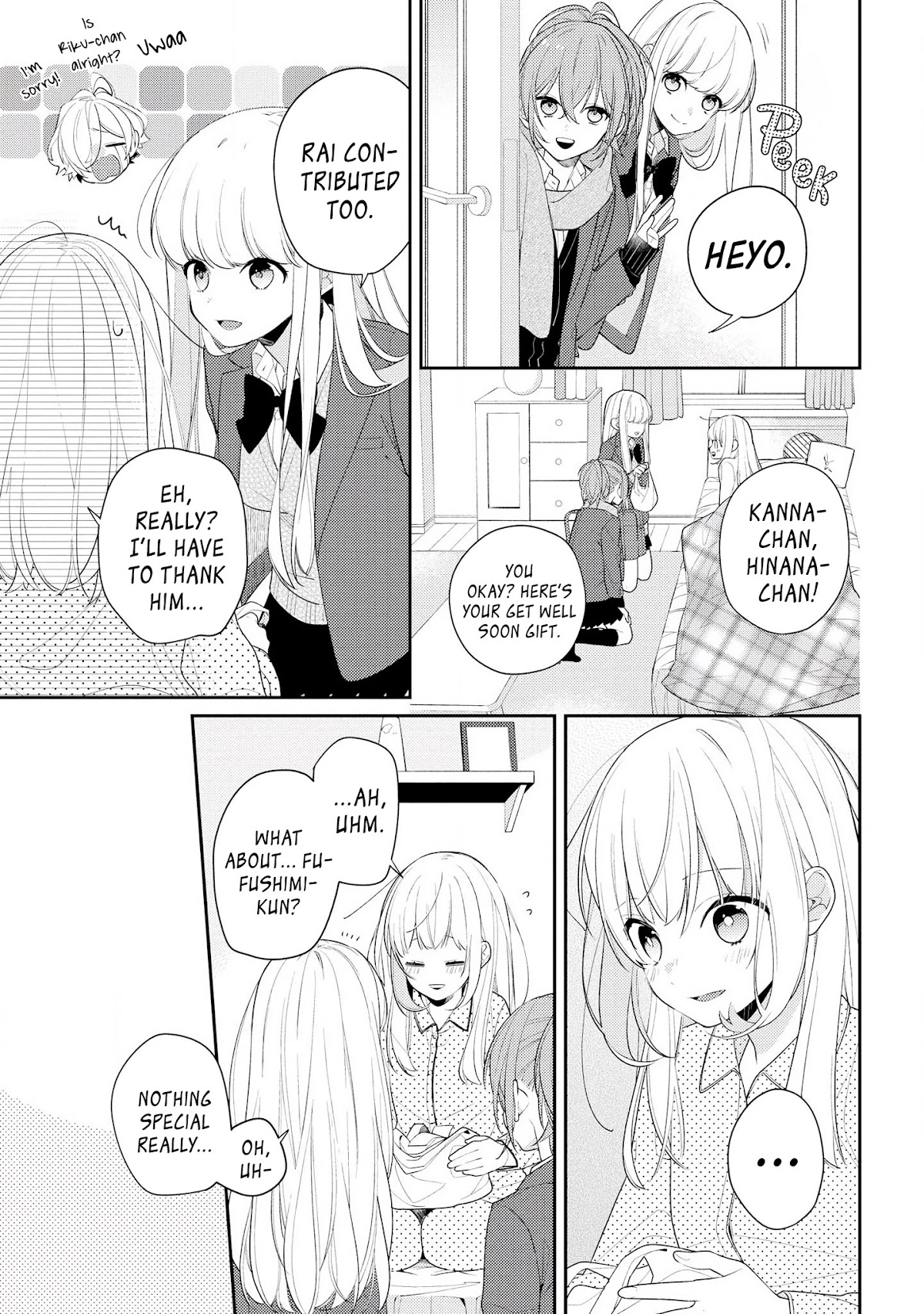 Houkago wa Kissaten de Chapter 26 page 7 - Chapter 26: Get Well Soon