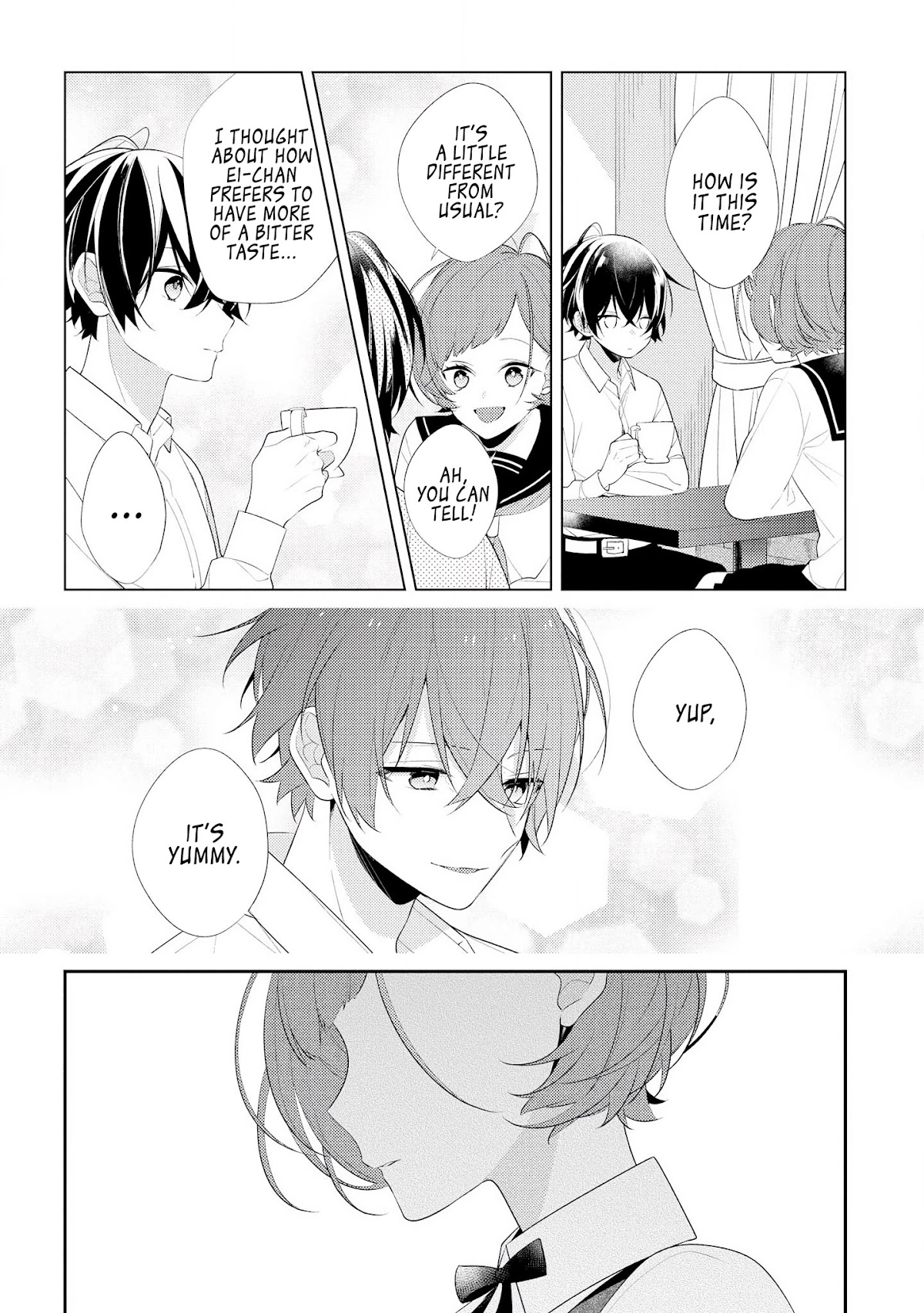 Houkago wa Kissaten de Chapter 28 page 14 - Chapter 28: Promise