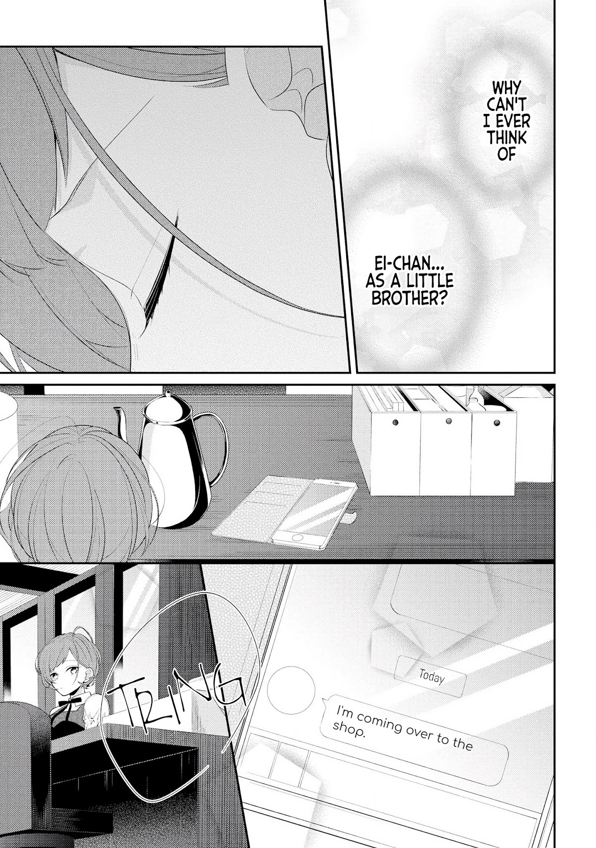 Houkago wa Kissaten de Chapter 28 page 15 - Chapter 28: Promise
