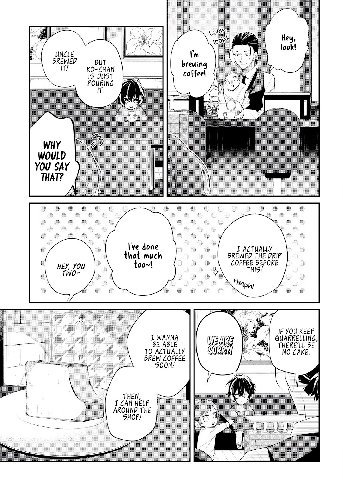 Houkago wa Kissaten de Chapter 28 page 3 - Chapter 28: Promise