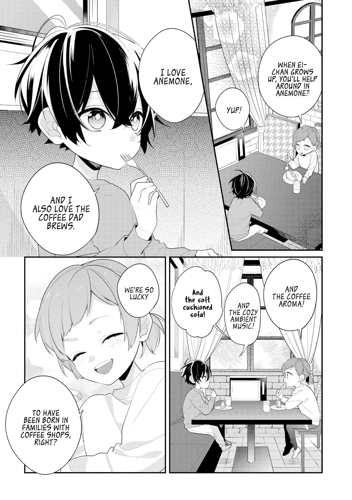 Houkago wa Kissaten de Chapter 28 page 4 - Chapter 28: Promise