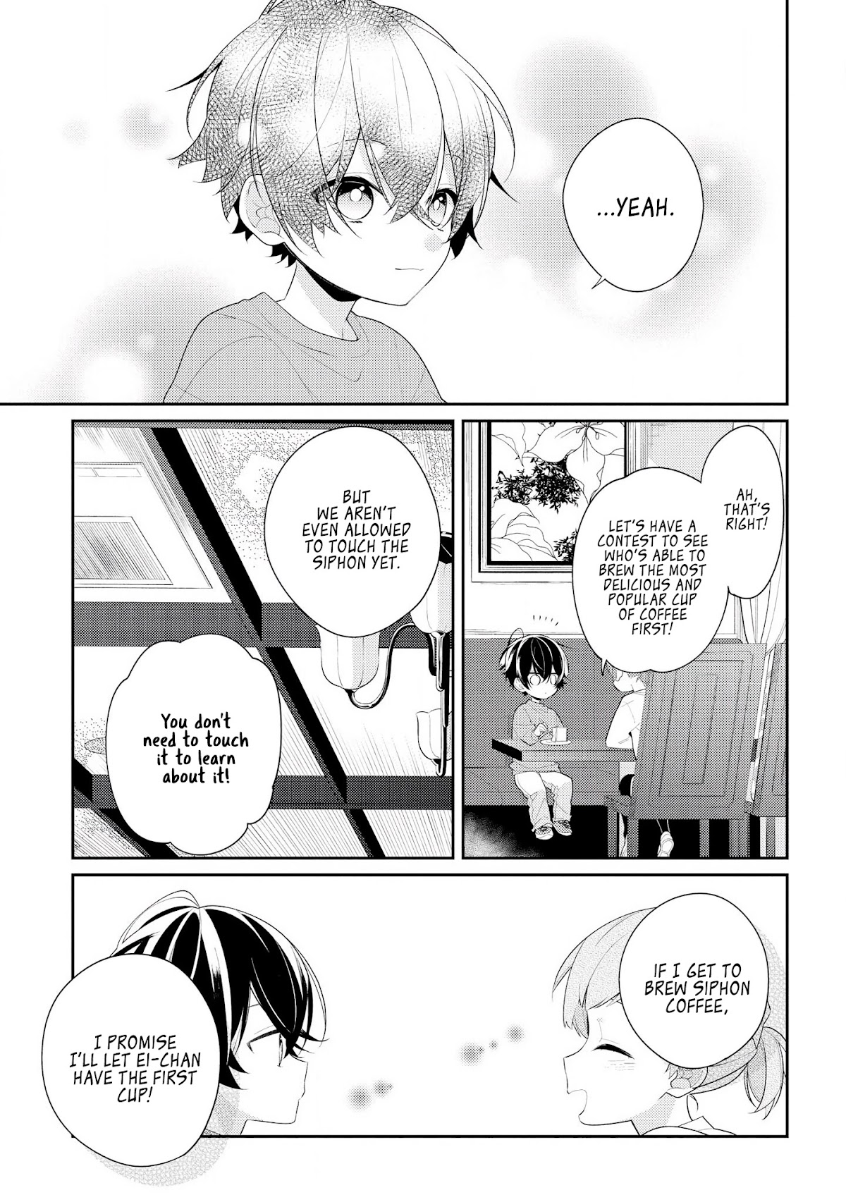 Houkago wa Kissaten de Chapter 28 page 5 - Chapter 28: Promise