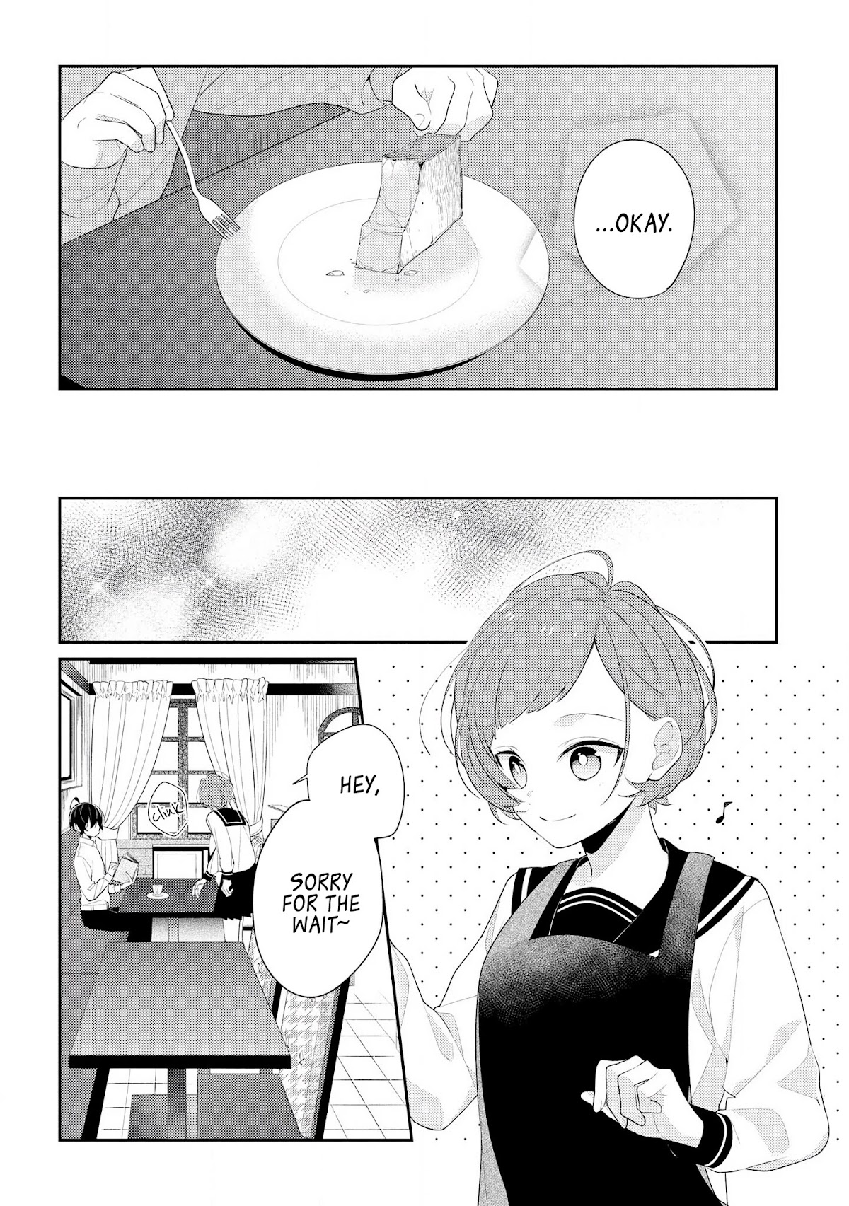 Houkago wa Kissaten de Chapter 28 page 6 - Chapter 28: Promise