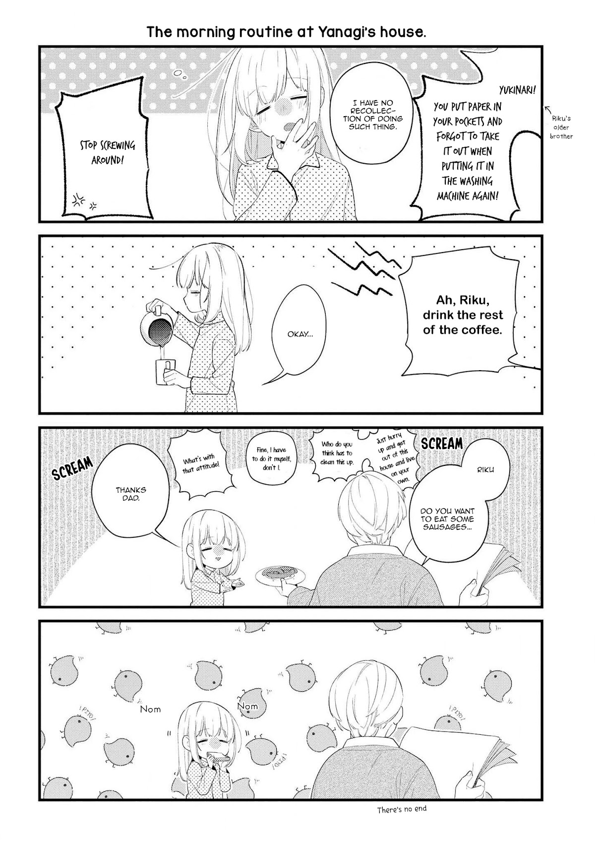 Houkago wa Kissaten de Chapter 30.5 page 7 - Chapter 30.5: Extra