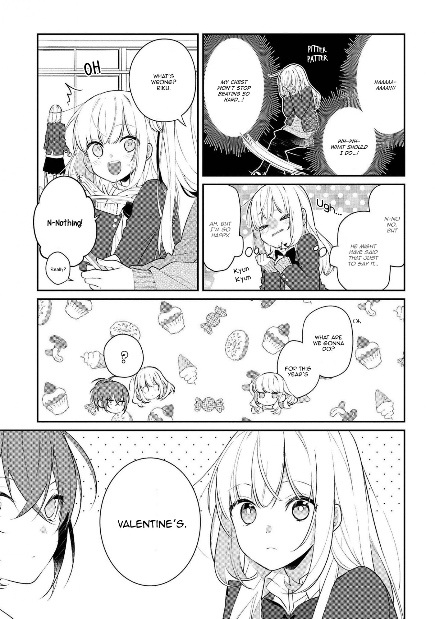 Houkago wa Kissaten de Chapter 31 page 14 - Chapter 31: The first Valentine