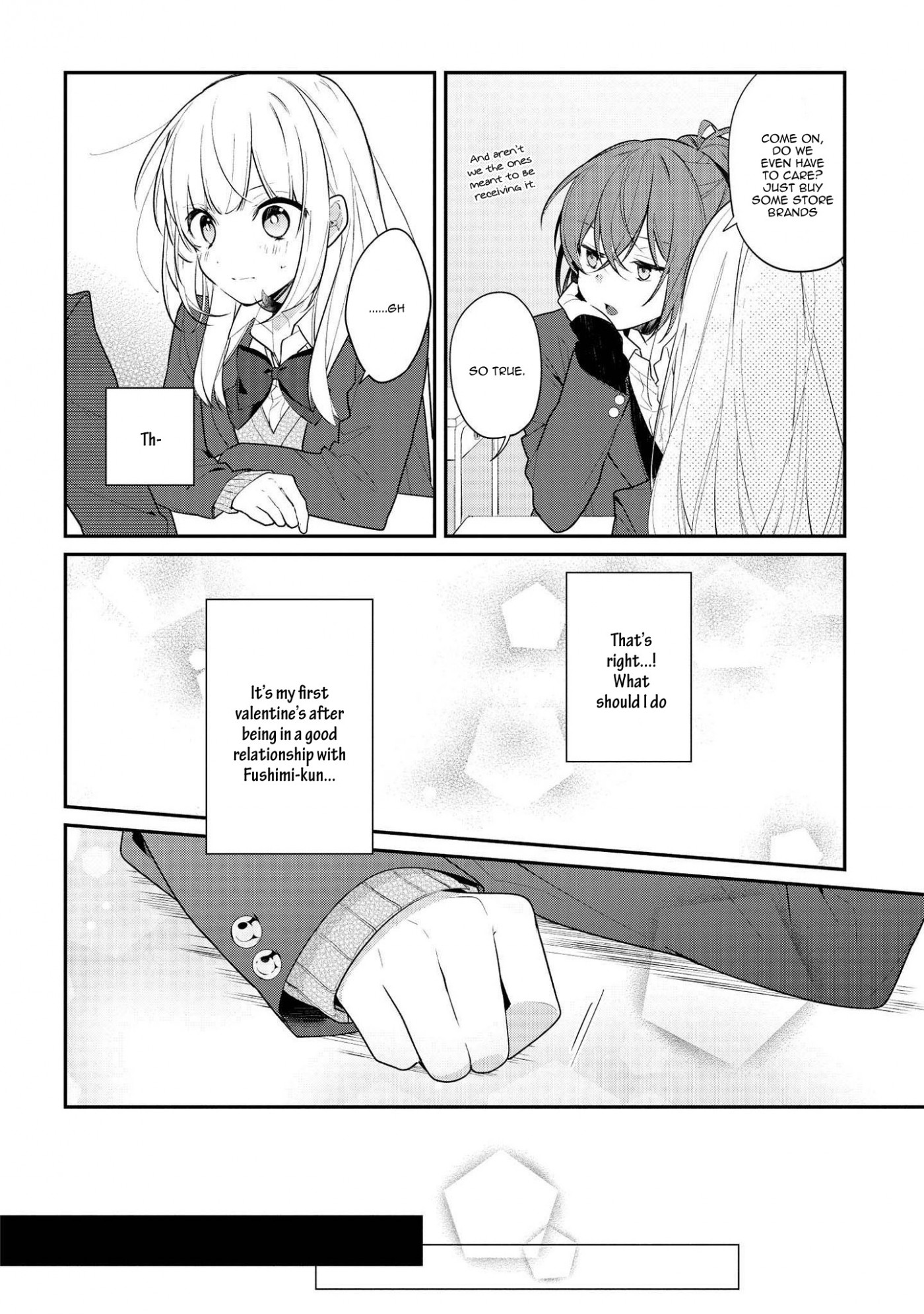 Houkago wa Kissaten de Chapter 31 page 15 - Chapter 31: The first Valentine