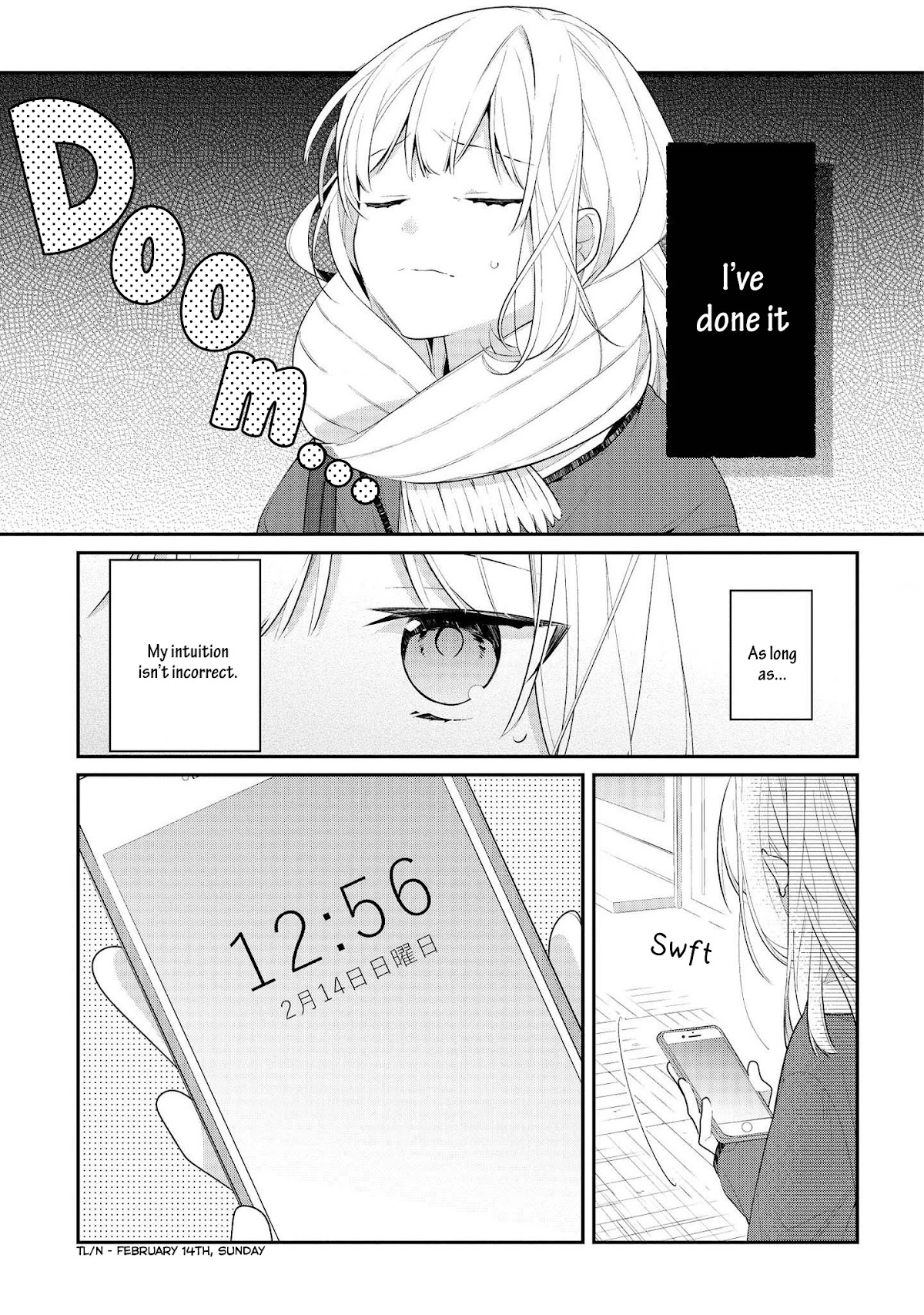 Houkago wa Kissaten de Chapter 32 page 3 - Chapter 32: The time I think of you