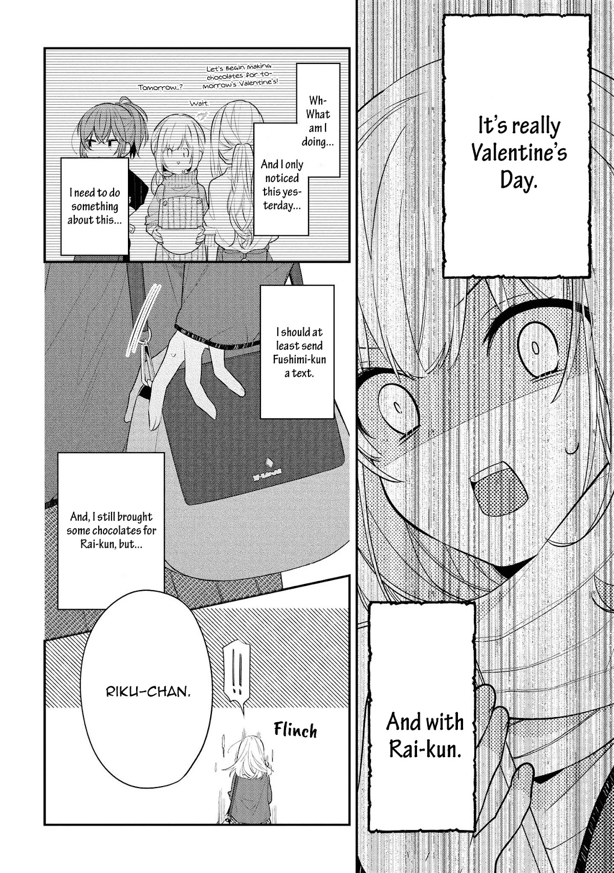 Houkago wa Kissaten de Chapter 32 page 4 - Chapter 32: The time I think of you
