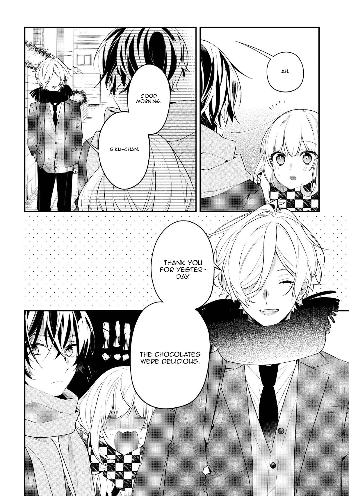 Houkago wa Kissaten de Chapter 33 page 14 - Chapter 33: Overflowing feelings